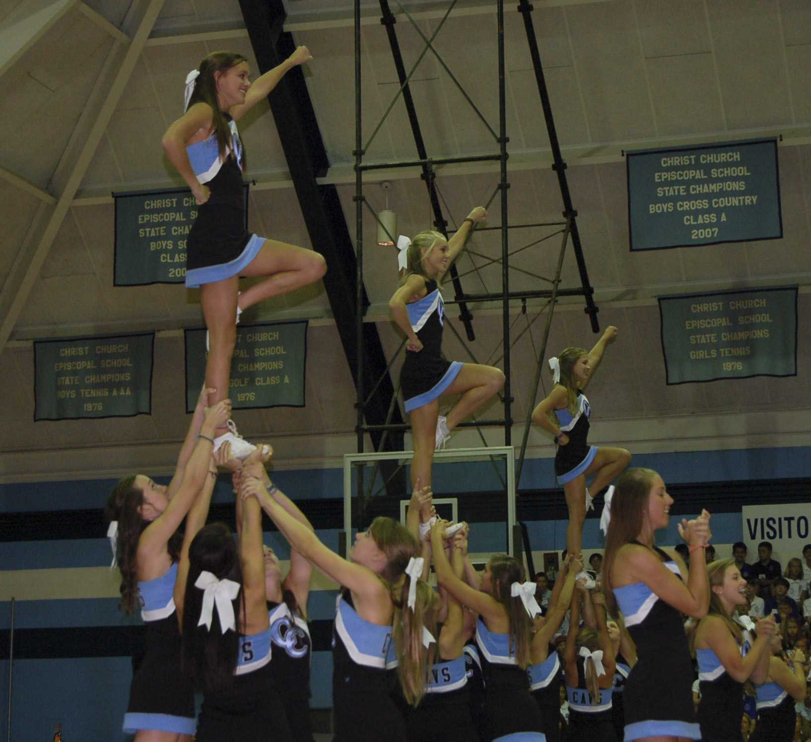 Varsity Cheerleaders Lead Successful Season – The Cavalier