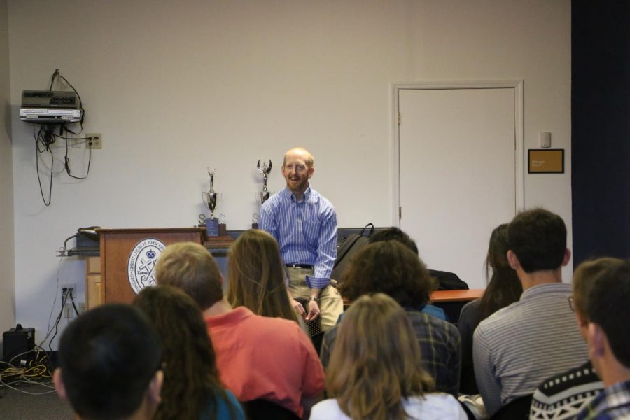 Clemson Professor Speaks to Students about College Classes